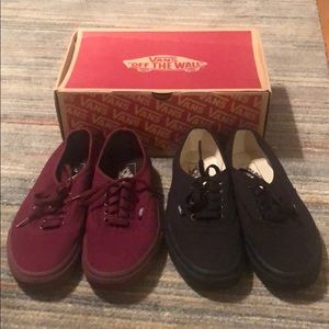 2 Pairs of Vans Originals!